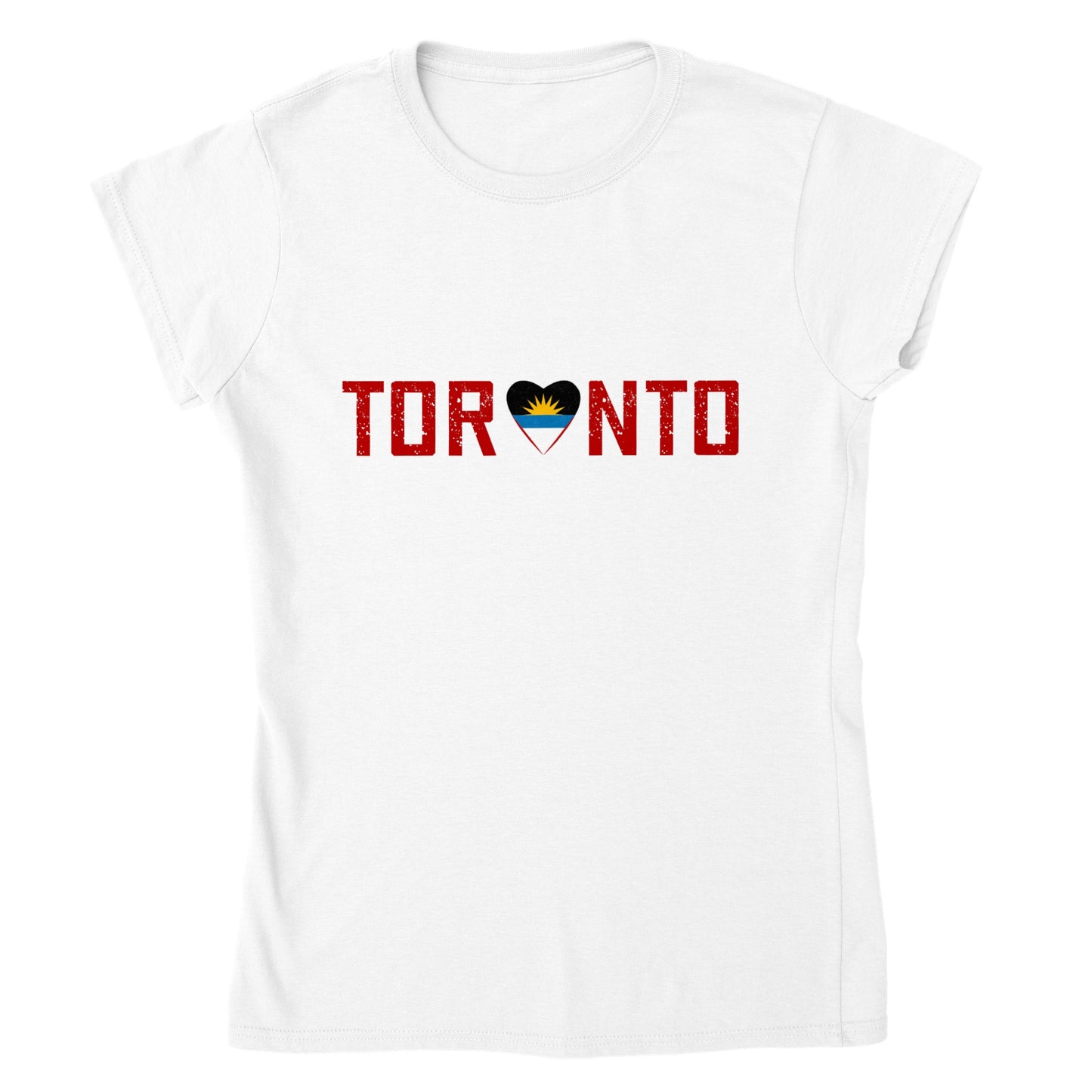 Toronto at Heart - Antigua & Barbuda - Classic Fitted Crewneck T-shirt