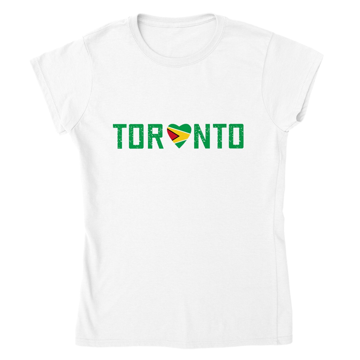 Toronto at Heart - Guyana - Classic Fitted Crewneck T-shirt