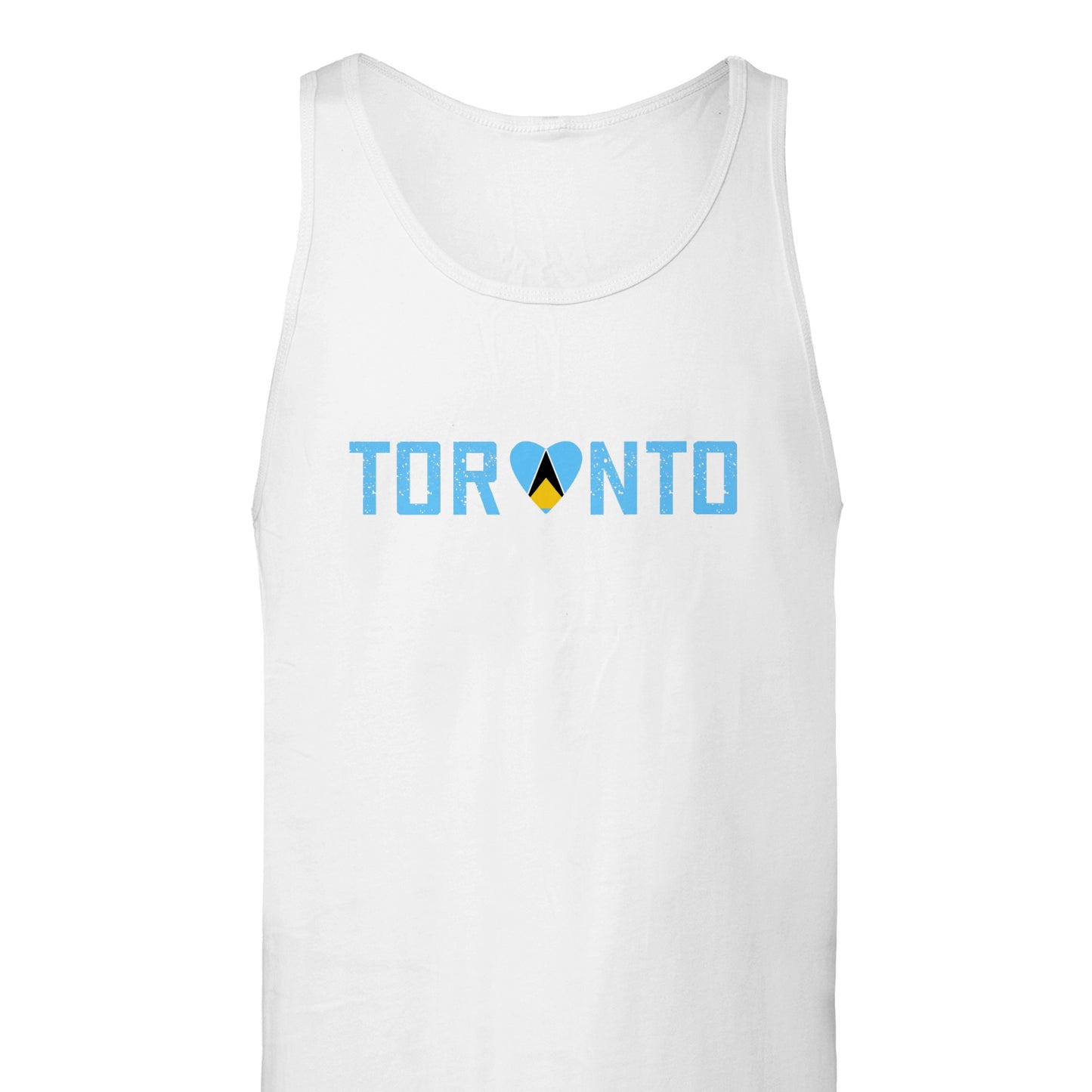 Toronto at Heart - Saint Lucia - Premium Unisex Tank Top