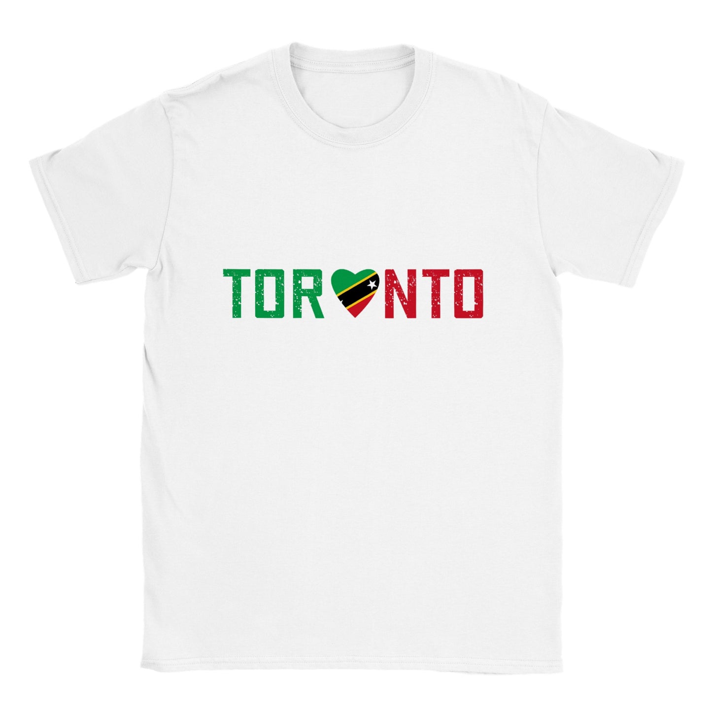 Toronto at Heart - St Kitts & Nevis - Classic Unisex Crewneck T-shirt