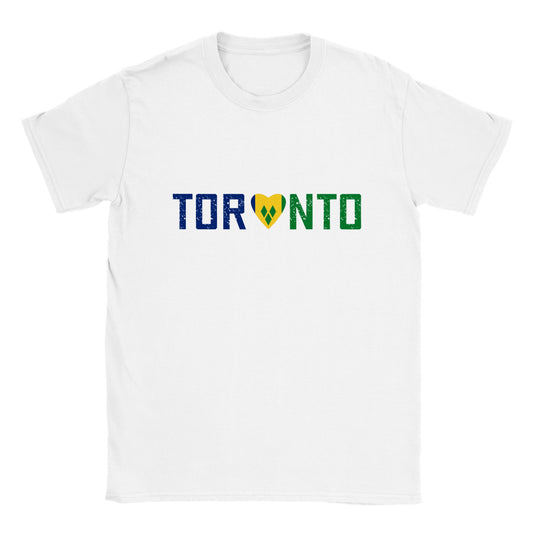 Toronto at Heart - St Vincent & the Grenadines - Classic Kids Crewneck T-shirt