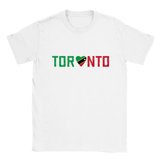 Toronto at Heart - St Kitts & Nevis - Classic Kids Crewneck T-shirt