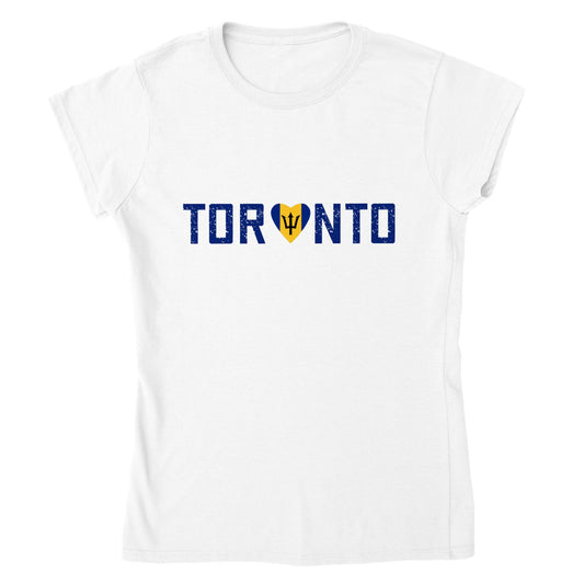 Toronto at Heart - Barbados - Classic Fitted Crewneck T-shirt