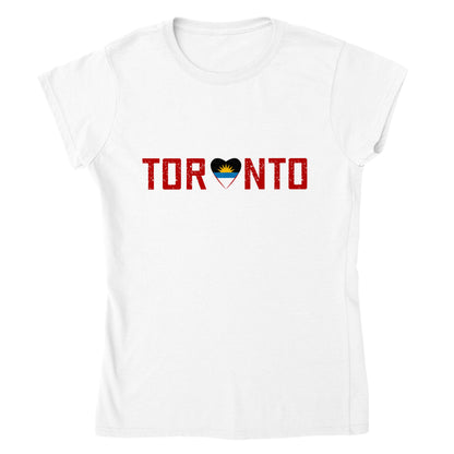 Toronto at Heart - Antigua & Barbuda - Classic Fitted Crewneck T-shirt