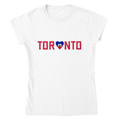 Toronto at Heart - Haiti - Classic Fitted Crewneck T-shirt